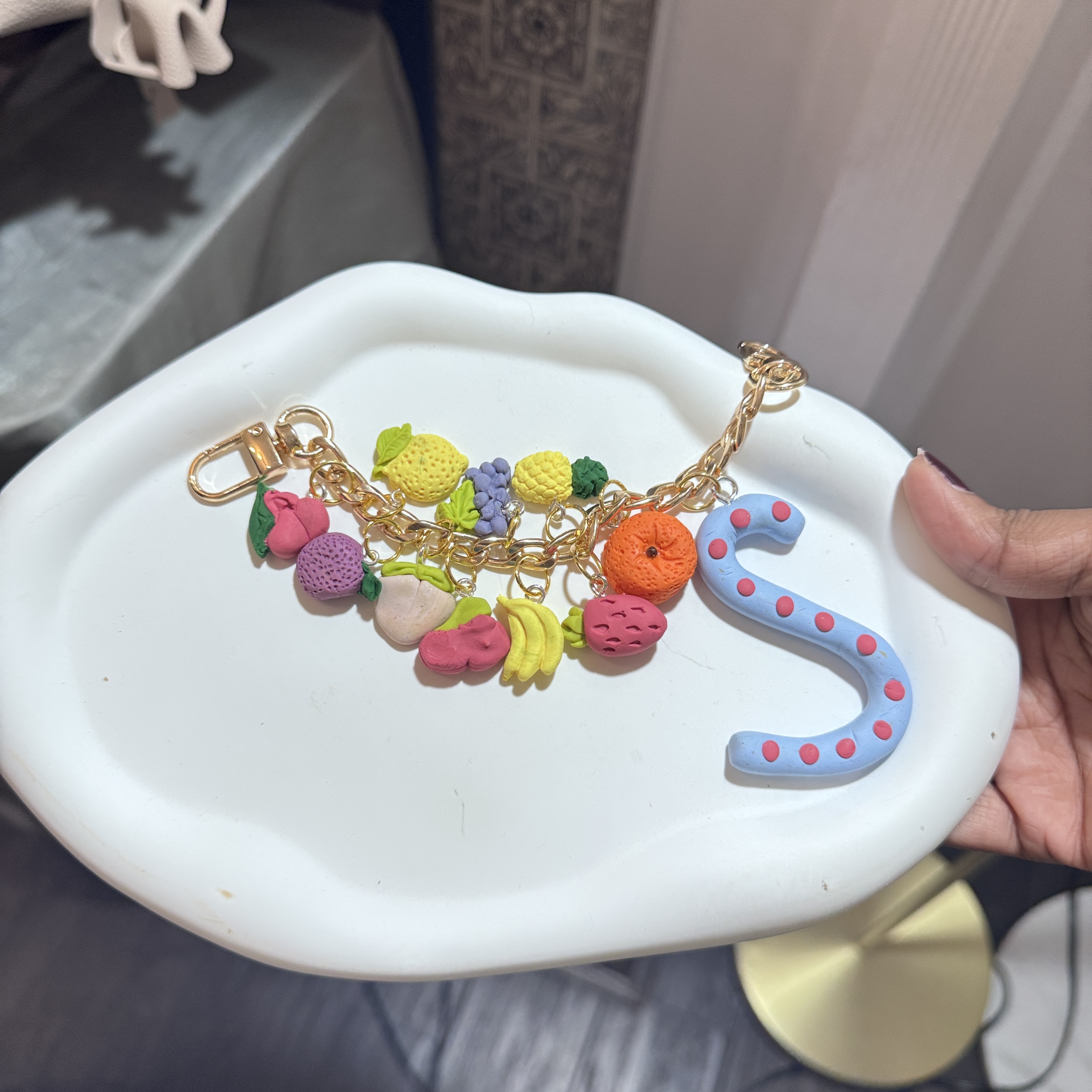 Handmade bracelet charms